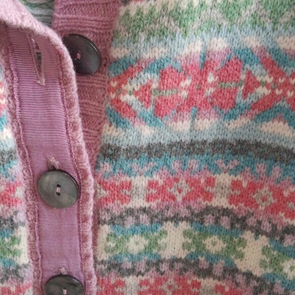 Sundance Fair Isle Wool Cardigan - Picture 9 of 12